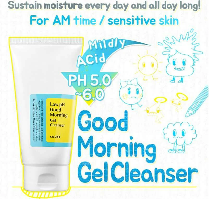 COSRX Low pH Good Morning Gel Cleanser 150ml - Image 3