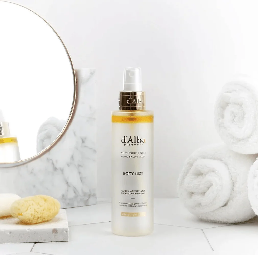 d'Alba PIEDMONT - White Truffle Body Glow Spray Serum 180ml - EXP - Image 3