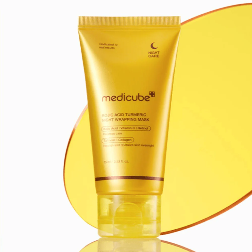 Medicube Kojic Acid Turmeric Night Wrapping Mask 75ml - Image 5