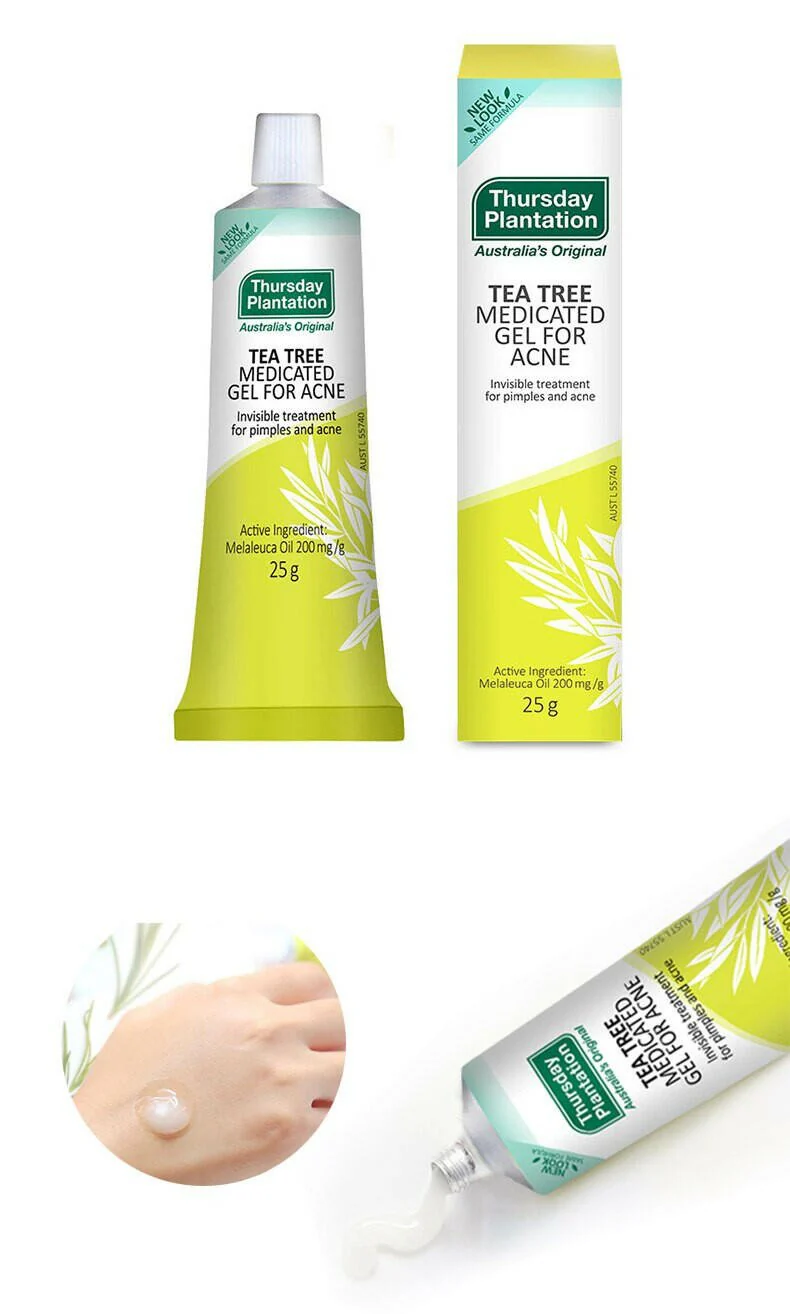 Thursday Plantation Tea Tree Medicated Gel for Acne 25g - Image 3
